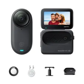 Cinsaata-st-64b-n Insta360 Go 3s - 64 Gb Black 4k Tiny Portable Vlogging Camera Hands-free Povs Mount