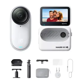 Cinsaata-u-128 Insta360 Go 3s - 128 Gb Ultimate Bundle White 4k Tiny Portable Vlogging Camera Hands-