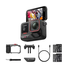Cinsbbga-2b-xp-1 Insta360 Ace Pro 2 Xplorer Bundle-8k Waterproof Action Camera Co-engineered With Leica
