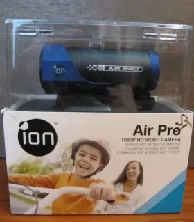 1014w Ion Air Pro 1080p Action Camera - Blue Black New Open Box