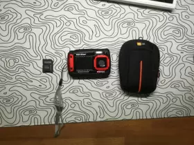 1042 Ion Cool-icam Tough Waterproof Shockproof Digital Selfie Camera With Dual Lcd