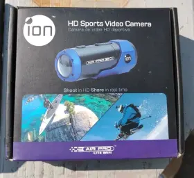 Ion 811233021157 Air Pro Wifi Hd Sports Shoot/share Video Camera Untested