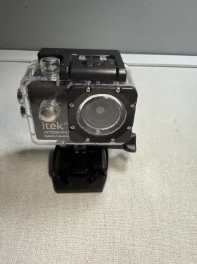 I67002 Itek Waterproof 1080p Full Hd Black Pro Sports Action Camera