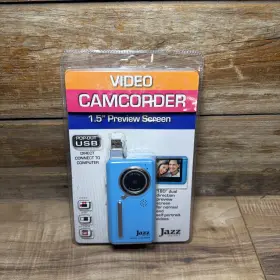 Dv151 Jazz 852306401551 Video Camcorder Pop-out Usb Digital Recorder Blue New Sealed