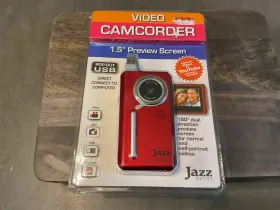 Dv151 Jazz Digital Camcorder 180 Flip Preview Screen New Sealed 1.5 Inch