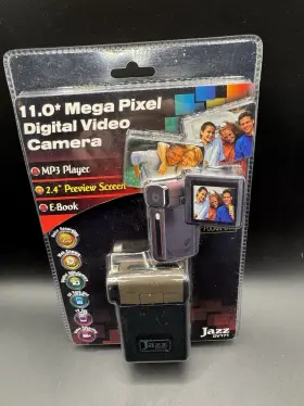 Jazz Dv171 Digital Video Camera 11.0 Mp Mp3 Player New Sealed Vintage Y2k