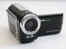 Dvx40 Jazz Video Recorder With Camera Color Lcd Screen Black