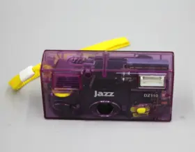 Dz110 Jazz Purple Camera Tested/working Yellow Translucent See-through