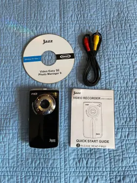 Hdv155 Jazz Hi-def Video Recorder Camera Flip Screen 5 Mp