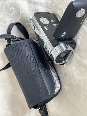 Hdv180 Jazz Hd Video Recorder Camera 12 Mega Pixels Streamer Camcorder W Case