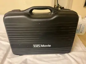 Hq5335 Jc Penny 5335 Hq Vhs Color Record Playback Camera In Case New Battery/see Video #2