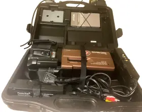 Hq5335 Jc Penny 5335 Hq Vhs Color Record Playback Camera In Case New Battery/see Video