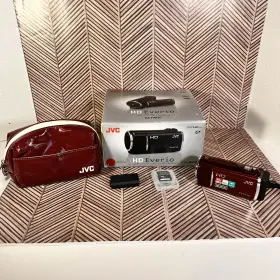 Gz-hm30 Jvc 046838045349 Everio Hd Camcorder 40x Zoom With Battery Charger Sd Card #2