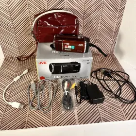 Gz-hm30 Jvc 046838045349 Everio Hd Camcorder 40x Zoom With Battery Charger Sd Card #3