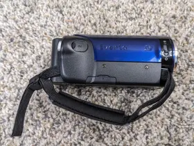 Gz-e100 Jvc 046838067020 Everio Hd Memory Camera Au Blue Video Camcorder Tested And Works Euc #3