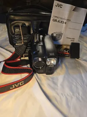 Gr-ax94u Jvc 11142324 Videomovie Vhs-c Video Camcorder Tested