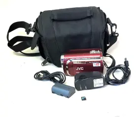 Gz-mg630ru Jvc 134m076 Everio Micro Sd 40x Dynamic Zoom Compact Camcorder Preowned Cond