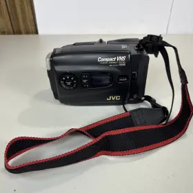 Gr-ax400 Jvc Ax860 Compact Vhs Black Camcorder With Battery Untested