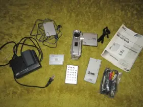 Dr-dvm70 Jvc Digital Video Camera W/booklet And Accessories Not Tested