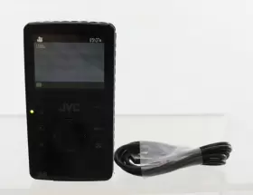 Gc-fm1bu Jvc Hd Mini Camcorder Camera 32gb Sd Card Usb Charger