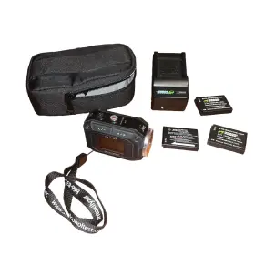 Gc-xa1bu Jvc Hd Action Camera With Extra Battery No Sd Works