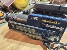 Gr-35 Jvc Video Movie High Resolution Ccd With Nice Hard Case #3