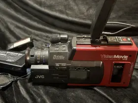 Gr-4u Jvc Vintage Video Camcorder Gr-video Movie Camera Back To Future Working