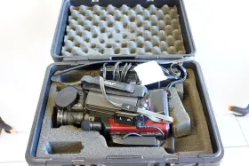 Gr-60 Jvc Video Movie Camcorder Red Vhs-c With Case Back To The Future #320