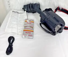 Gr-ac420 Jvc Gr- Ax420 Compact Vhs-c Camcorder With Ac Adapter Works Need Charger