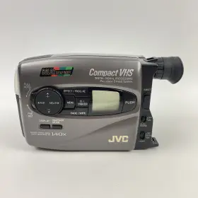 Gr-ax1010u Jvc Compact Vhs Camcorder Power Cord Av Cables Battery Charger Read #3