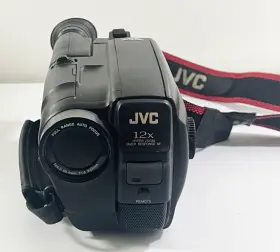 Gr-ax200u Jvc Compact Vhs Black 12x Hyper Optical Zoom Camcorder Untested #3