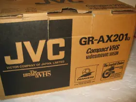 Gr-ax201 Jvc Compact Vhs-c Camcorder Video Tape Movie Camera Tested And Working