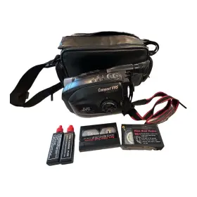 Gr-ax230u Jvc Vhs-c Camcorder Video Bag Untested No Battery 1998 And Manual