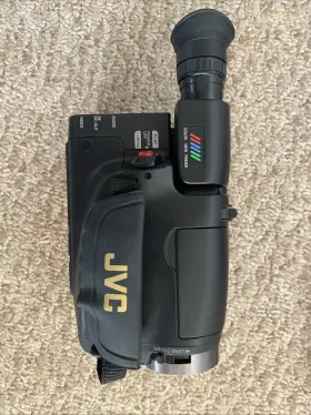 Gr-ax410 Jvc Vintage Compact Vhs Camcorder Video Camera #3