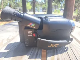 Gr-ax410u Jvc Vintage Analog Camcorder 1996 Untested With Battery #2
