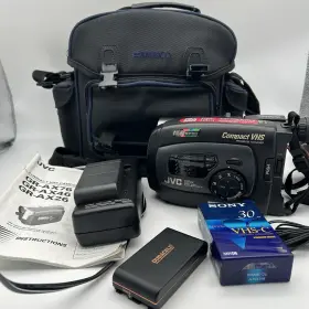 Gr-ax46 Jvc 18x Hyper Zoom Quick Response Af Compact Vhs Program Manager Works