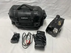 Gr-ax650 Jvc Compact Vhs Camcorder Gr Ax650 W Case Charger Tested Works Free Ship