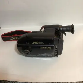 Gr-ax808u Jvc Videomovie Compact Vhsc Gr-ax808-black-with New Battery-camera Works Great