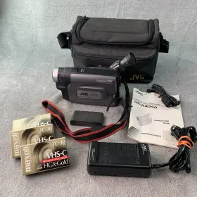 Gr-ax940u Jvc Compact Vhs Camcorder Digital Gr-ax940 W Charger Bag 3 New Cassetts Works