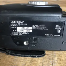 Gr-ax97u Jvc Gr-ax97i 44x Compact Vhs Camcorder - Not Sure If It Works Battery #3