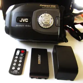 Gr-ax97u Jvc Compact Vhs 44x Camcorder Model With Remote