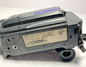Gr-axm230 Jvc Compact Vhs Camcorder 400x Zoom With Battery - Not Tested No Charger #3