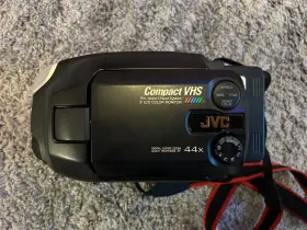 Gr-axm270 Jvc Compact Vhs-c Camcorder Video Camera Tested Working C-p7u Adapter