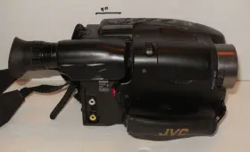 Gr-axm2u Jvc Compact Vhs C Camcorder Tested Works #2