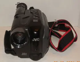 Gr-axm2u Jvc Compact Vhs C Camcorder Tested Works #3