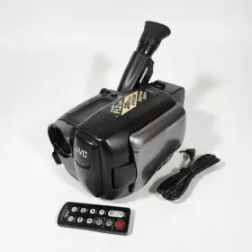 Gr-axm300u Jvc Model Gr-axm4 Compact Vhs-c Camcorder 2 Batteries Charger Remote Camera Bag