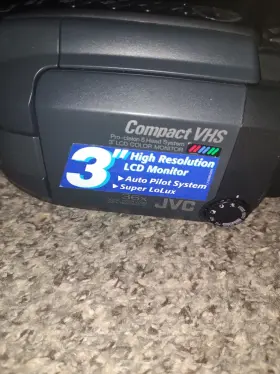 Gr-axm4ou Jvc Compact Vhs Camcorder Model # #3