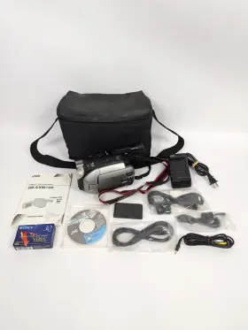 Gr-axm700u Jvc Gr-axm700 Compact Vhs-c Camcorder Video Camera Bundle Vg Tested