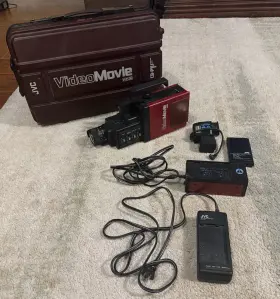 Gr-c1e Jvc Video Movie Red Camera Back To The Future Read Description