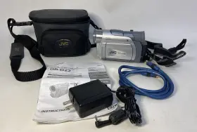 Gr-d22u Jvc Mini Dv Digital Video Camera Portable Silver